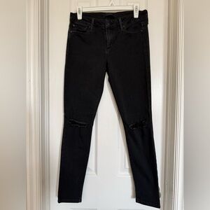 Joe’s Jeans Women’s Mind-Rise Skinny Jeans in Black